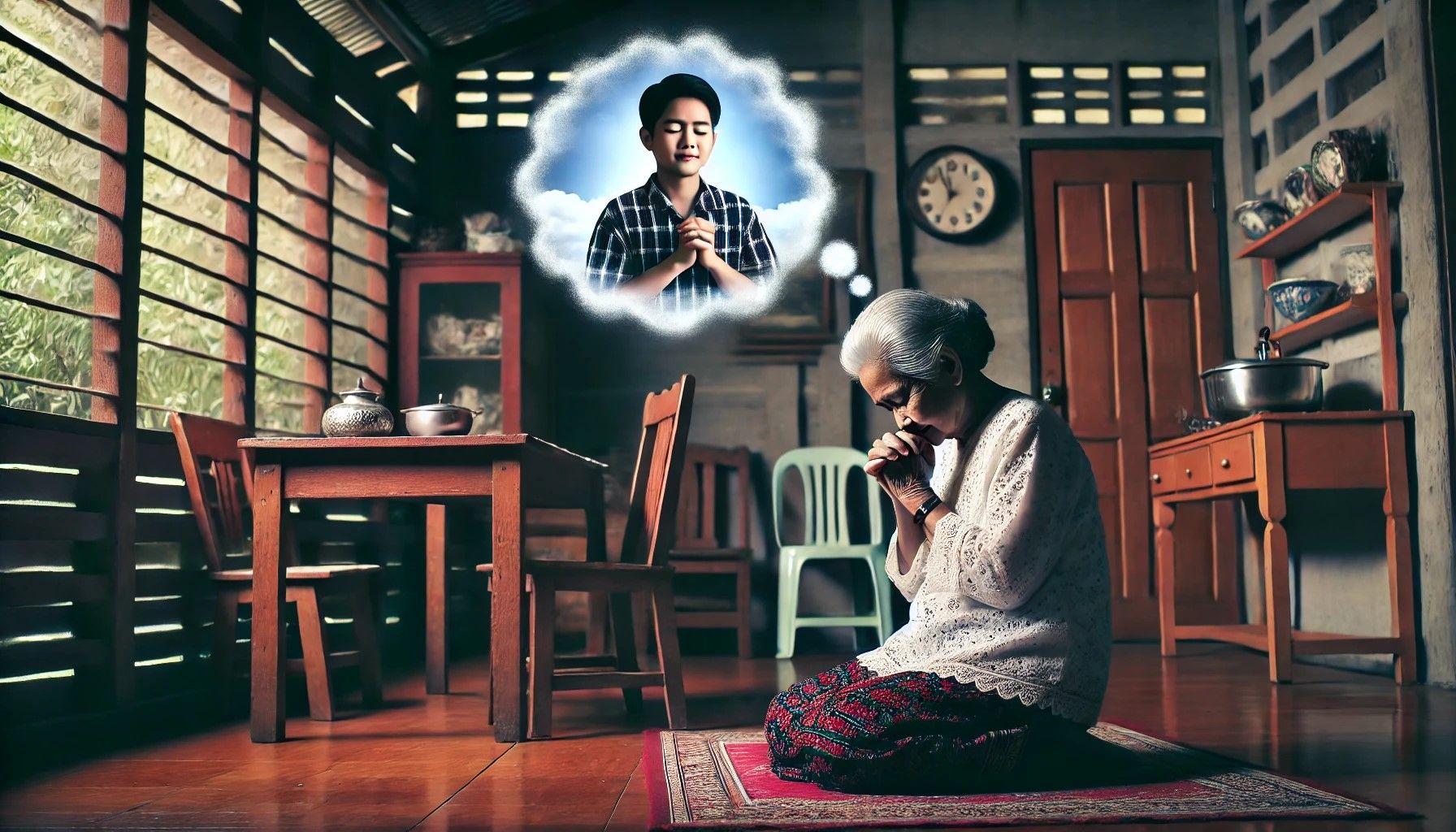 ព្យាយាមក្នុងការអធិស្ឋាន