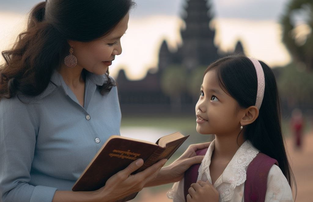ពាក្យសម្ដីនាំមកនូវចិត្តស្រស់ថ្លា